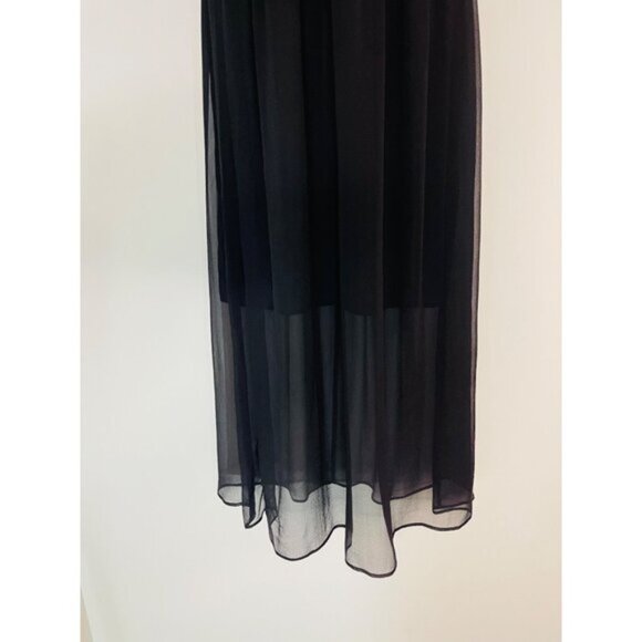 Alice + Olivia Black One Shoulder Dress Size 2 - Picture 6 of 7